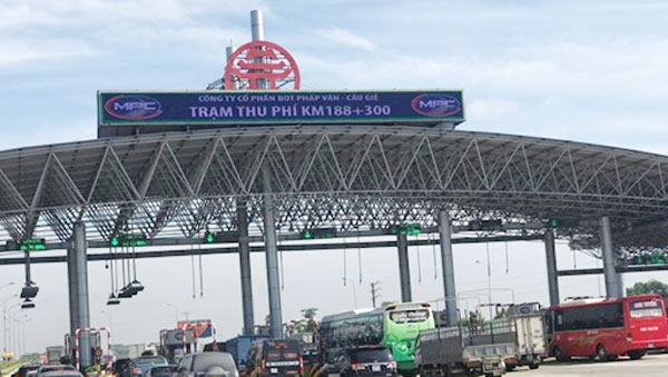 Cước phí tại trạm thu phí 188 Phú Thái – Hải Dương (Quốc lộ 17B) là 15.000 – 120.000 VNĐ/lượt