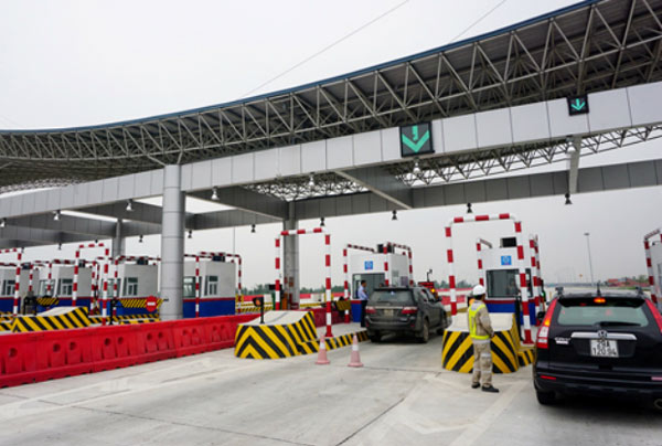 Các trạm thu phí Đình Vũ nằm trên tuyến cao tốc Hà Nội – Hải Phòng
