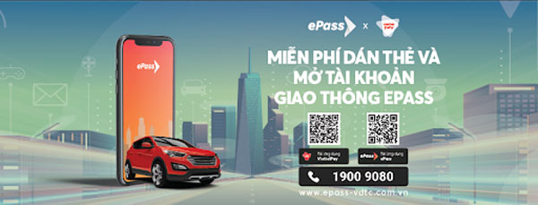 ePass là dịch vụ thu phí không dừng do Công ty CP Giao thông số Việt Nam (VDTC) phát triển