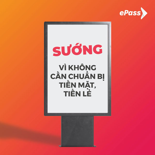 Sử dụng ePass chỉ cần thanh toán bằng tài khoản hoặc ví Viettel Pay, vừa đơn giản vừa chính xác