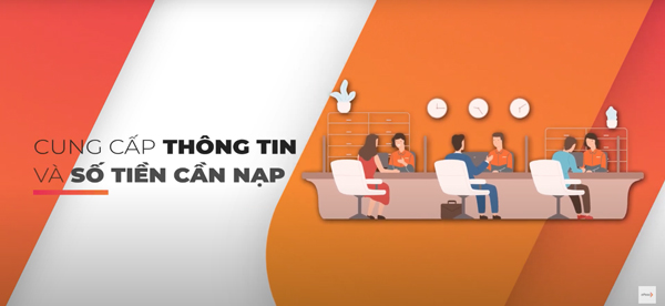 Cung cấp thông tin, số tiền cần nạp, nộp tiền để nhân viên VDTC hỗ trợ nạp tiền vào tài khoản ePass