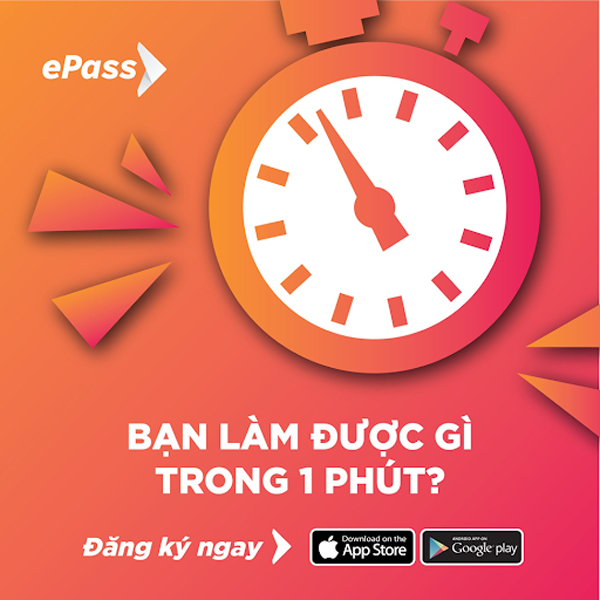 Chỉ mất 1 phút, chủ phương tiện có thể  dễ dàng đăng ký dán thẻ ePass ngay tại nhà