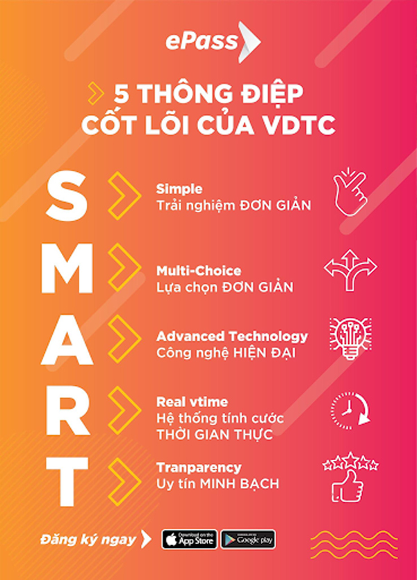 VDTC cùng thẻ ePass có nhiều ưu điểm nổi bật, xứng đáng để khách hàng lựa chọn khi muốn sử dụng dịch vụ thu phí không dừng
