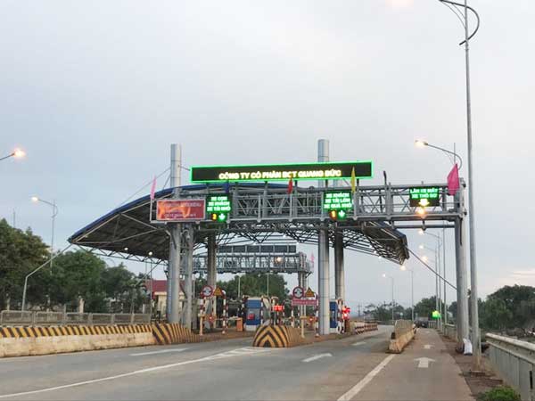 Trạm thu phí Quang Đức QL14 (Đắk Lắk) chưa triển khai thu phí không dừng
