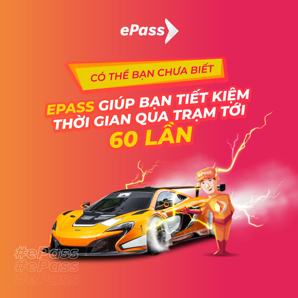 Dán thẻ ePass giúp rút ngắn thời gian di chuyển quan trạm thu phí An Sương – An Lạc