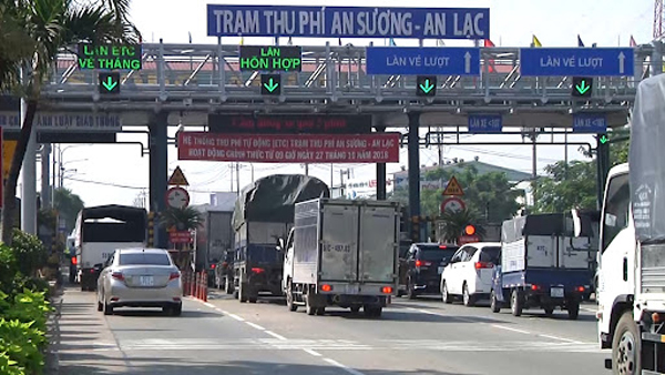 Trạm thu phí An Sương – An Lạc nằm tại nằm tại số 562, quốc lộ 1A, Bình Hưng Hòa B, Bình Tân, thành phố Hồ Chí Minh.