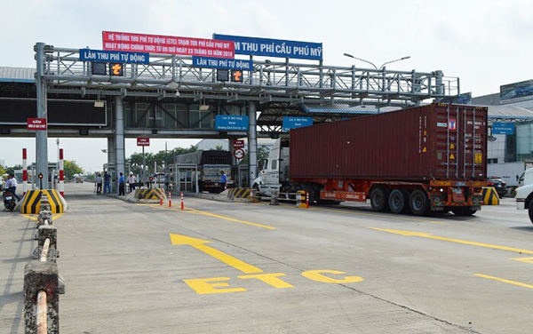 Giá vé trạm thu phí cầu Phú Mỹ từ 15.000 – 80.000 VNĐ/lượt tùy loại xe.