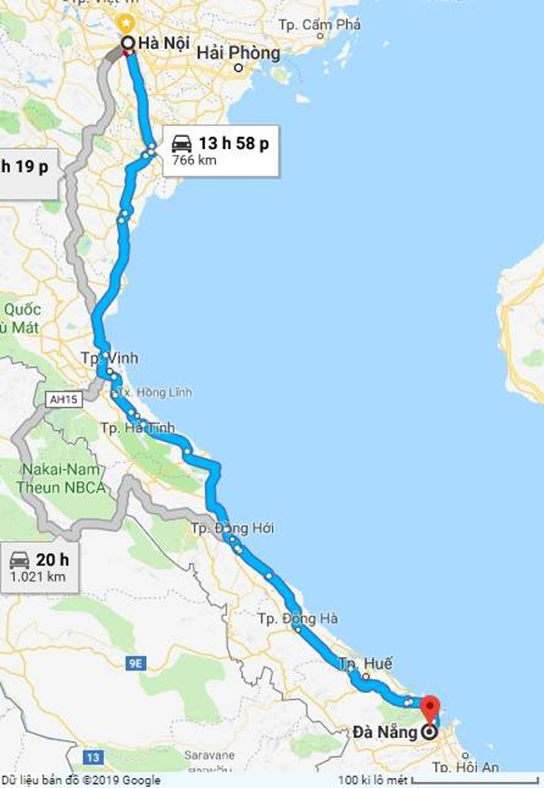 Trạm thu phí từ hà nội vào đà nẵng