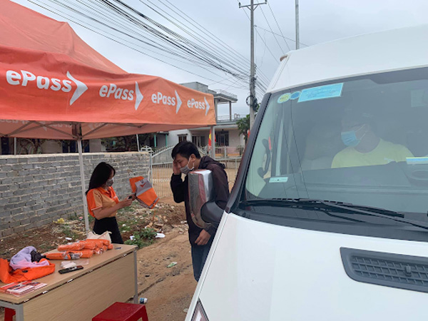 Điểm đăng ký dịch vụ lưu động phục vụ người dân ở khắp mọi nơi