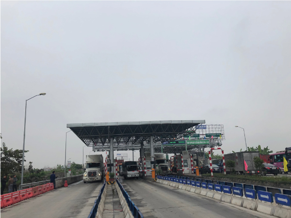 Trạm thu phí Tiên Cựu trên Quốc lộ 10