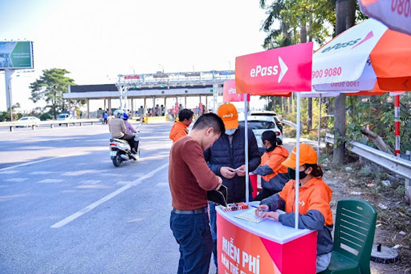 Điểm dán ePass lưu động