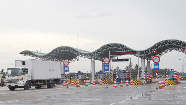 Trạm thu phí Cầu Cổ Chiên 