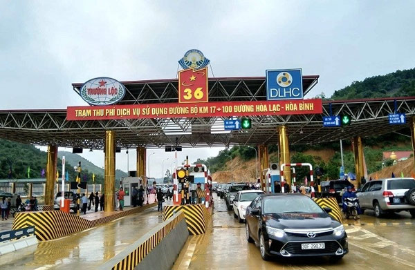 Trạm thu phí Hòa Lạc - Hòa Bình