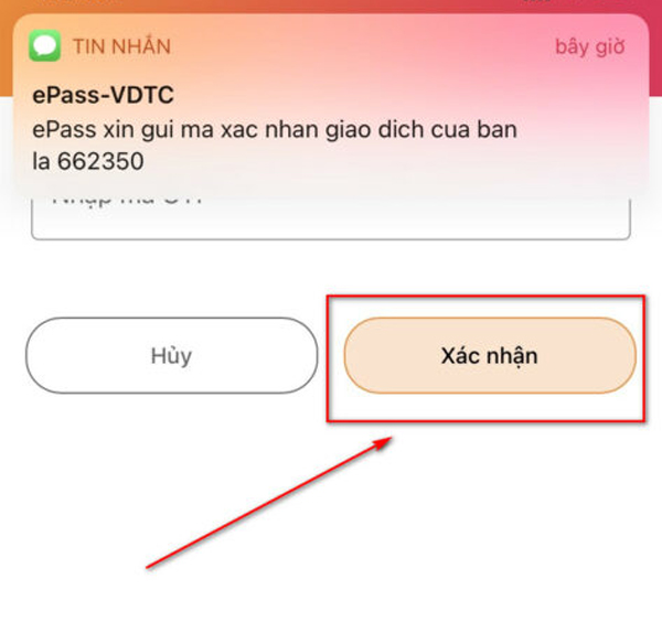 Xác nhận OTP