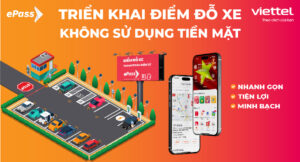 điểm đỗ xe không sử dụng tiền mặt