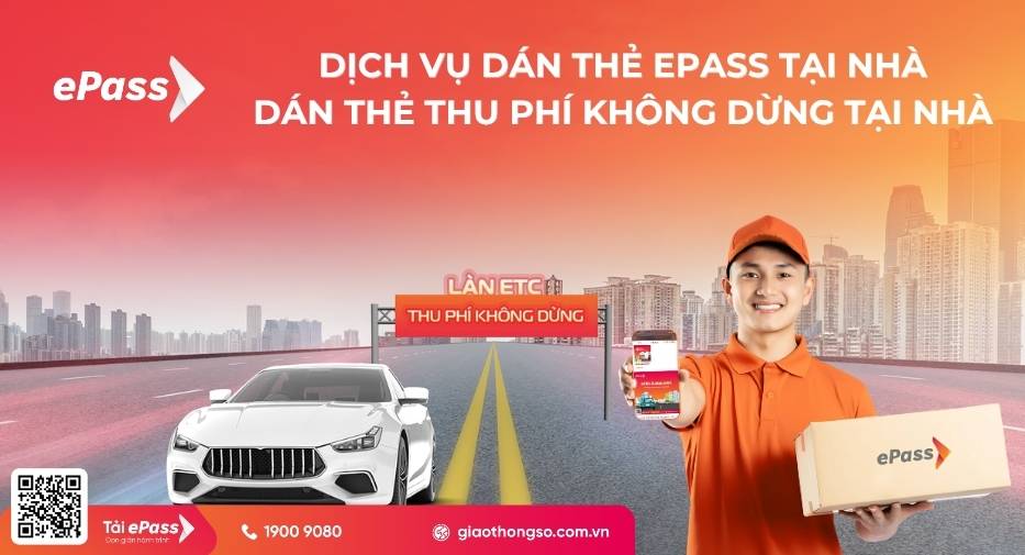 dán thẻ thu phí không dừng