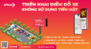 bãi đỗ xe không tiền mặt