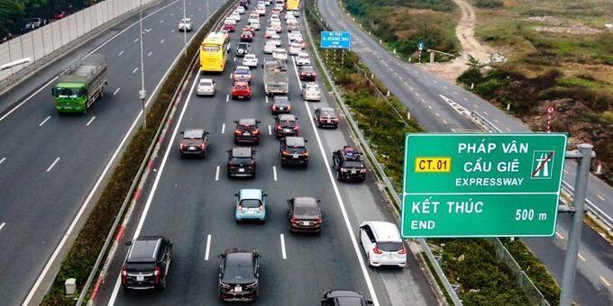 biểu phí cao tốc pháp vân - cầu giẽ
