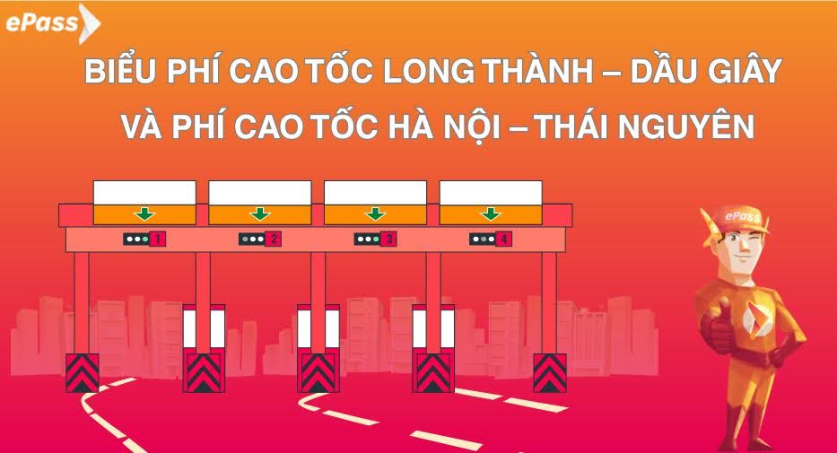 phí cao tốc Long Thành Dầu Giây