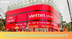 Địa chỉ dán phí tự động không dừng ETC