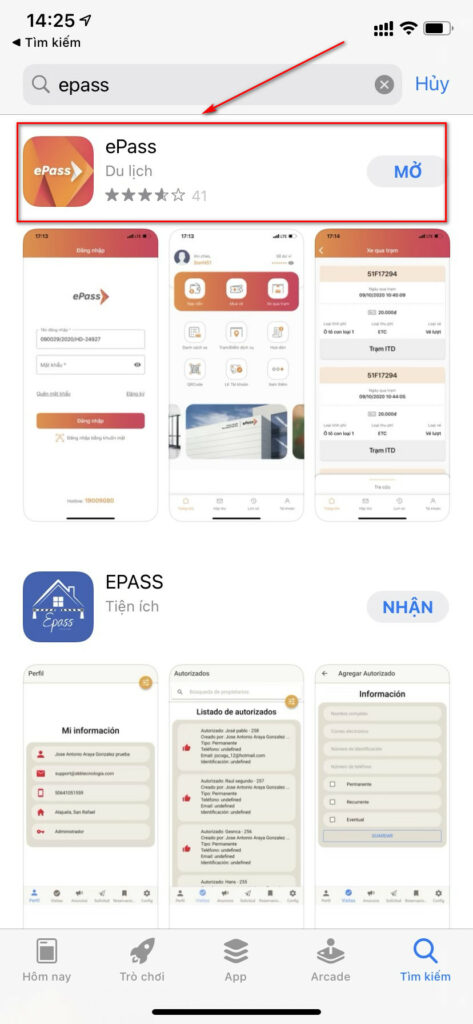 dịch vụ dán thẻ ePass