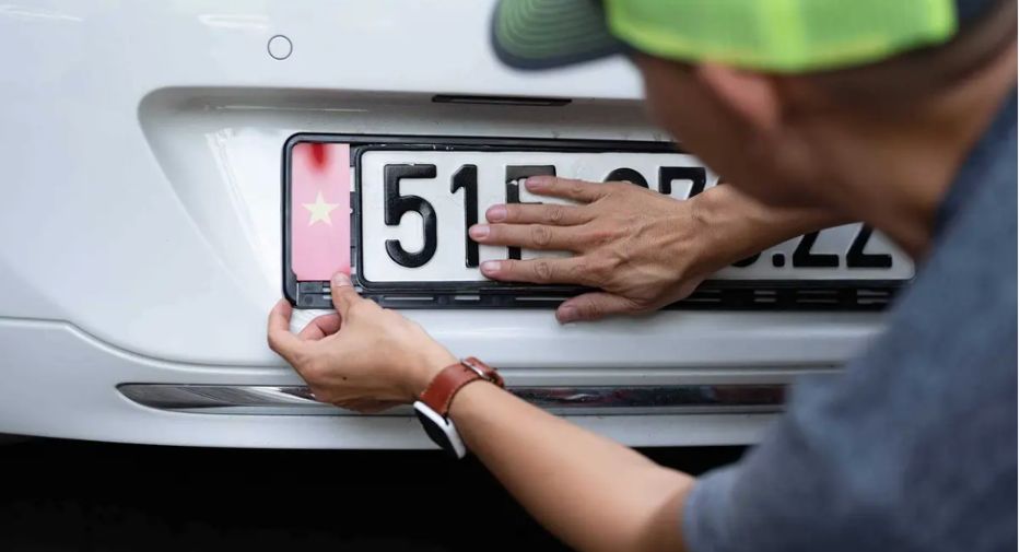 đổi biển số xe trên epass