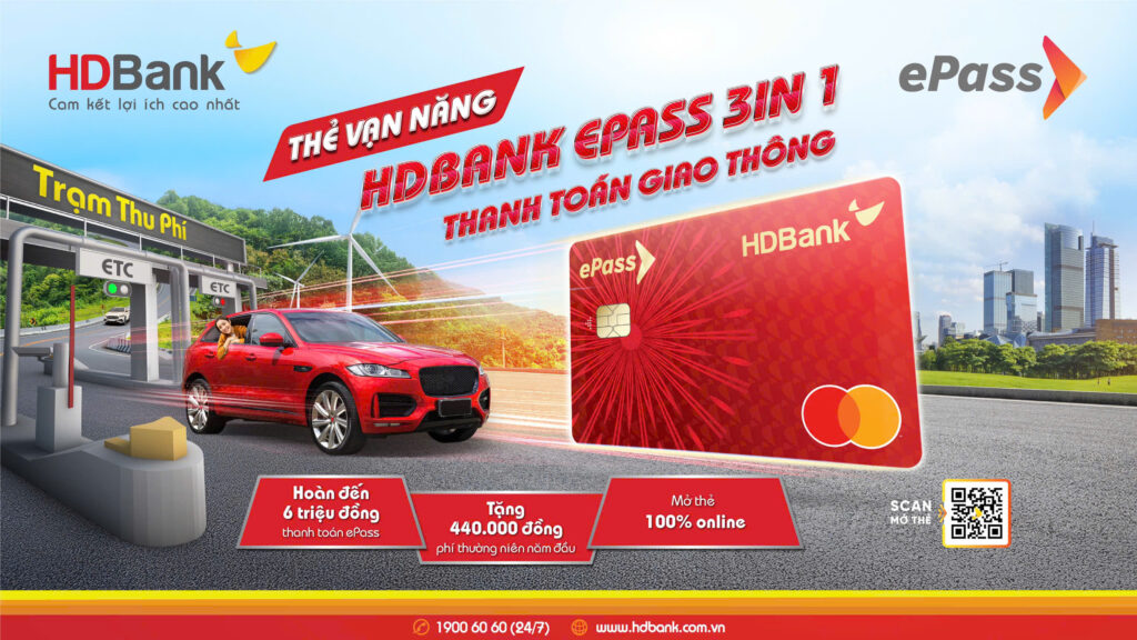 liên kết ePass với thẻ HDBank