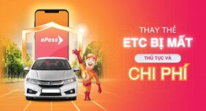 thay thẻ ETC bị mất