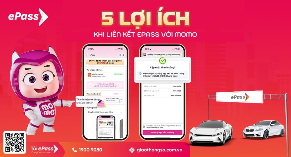 5 lợi ích khi liên kết epass với momo