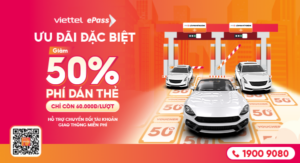 Giảm 50% phí dán thẻ ePass