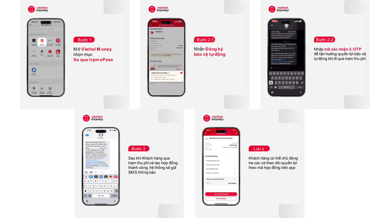 Hướng dẫn đăng ký bảo vệ tự động trên Viettel Money. Hướng dẫn đăng ký bảo vệ tự động trên Viettel Money.