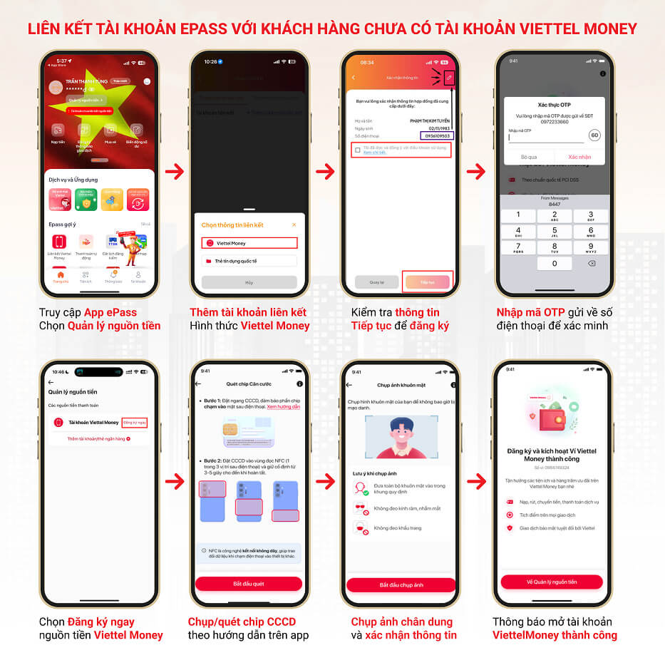 chuyển đổi tài khoản giao thông