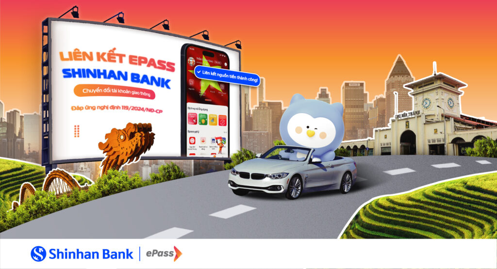 liên kết epass với shinhan bank