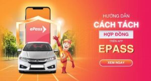 tách hợp đồng trên app epass