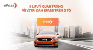 vị trí dán epass trên ô tô