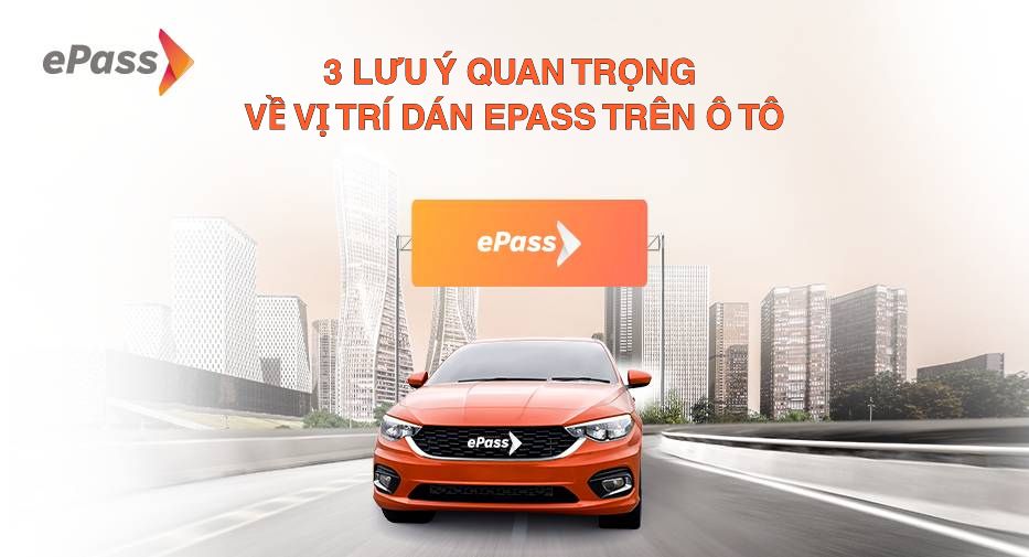 vị trí dán epass trên ô tô