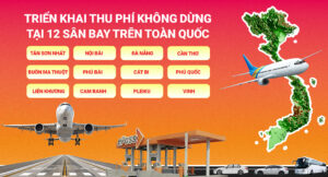 thu phí không dừng tại sân bay