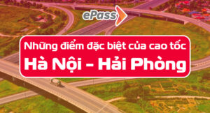 Toàn cảnh cao tốc Hà Nội - Hải Phòng nhìn từ trên cao.