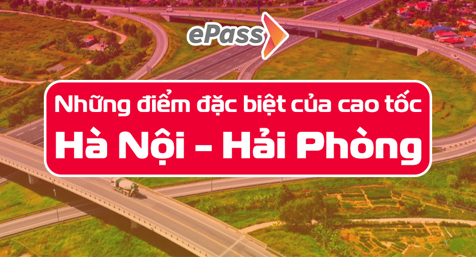 Toàn cảnh cao tốc Hà Nội - Hải Phòng nhìn từ trên cao.
