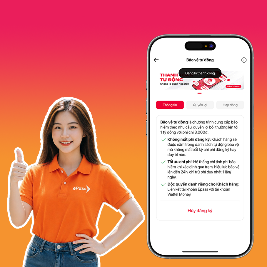 Bảo hiểm chuyến đi ePass – Giải pháp bảo vệ thông minh cho mỗi hành trình, quyền lợi lên đến 1 tỷ đồng