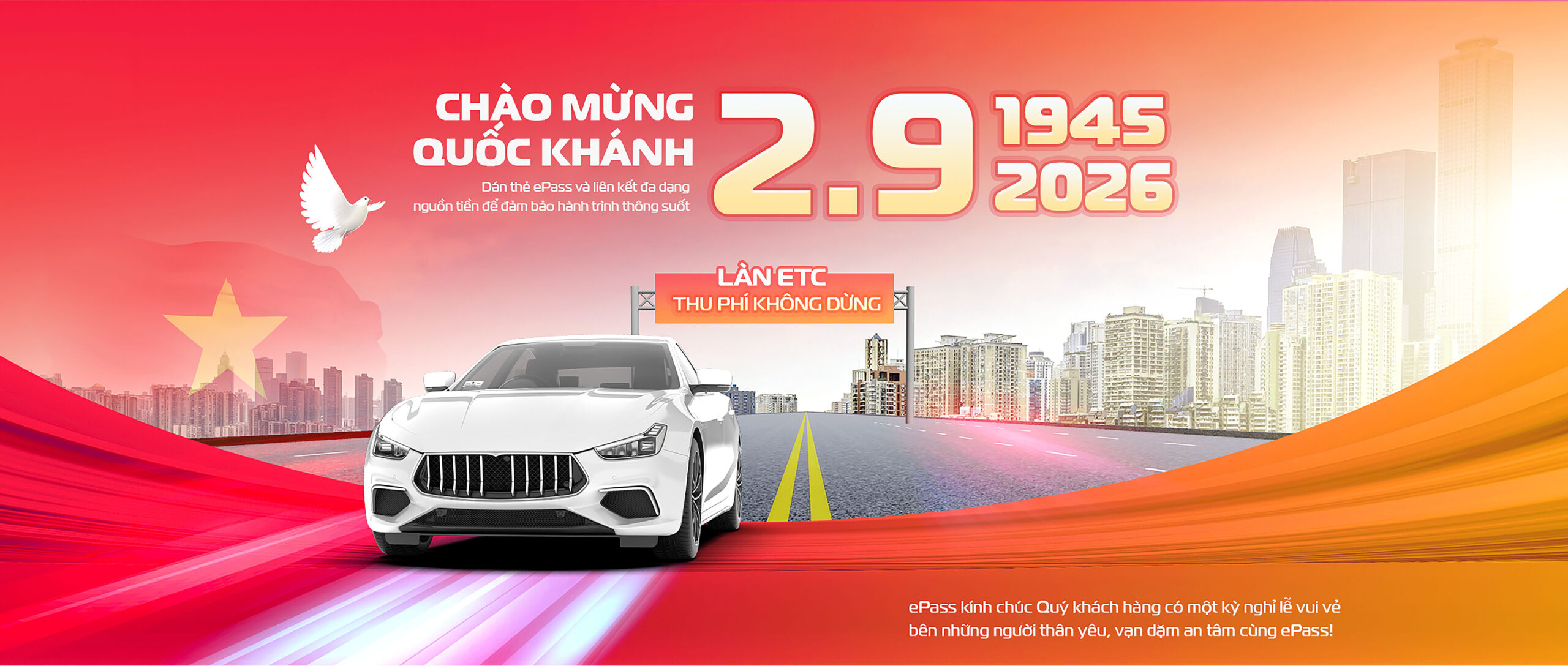 epass thu phí tự động không dừng cao tốc