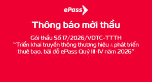 truyền thông thương hiệu & phát triển thuê bao, bãi đỗ ePass