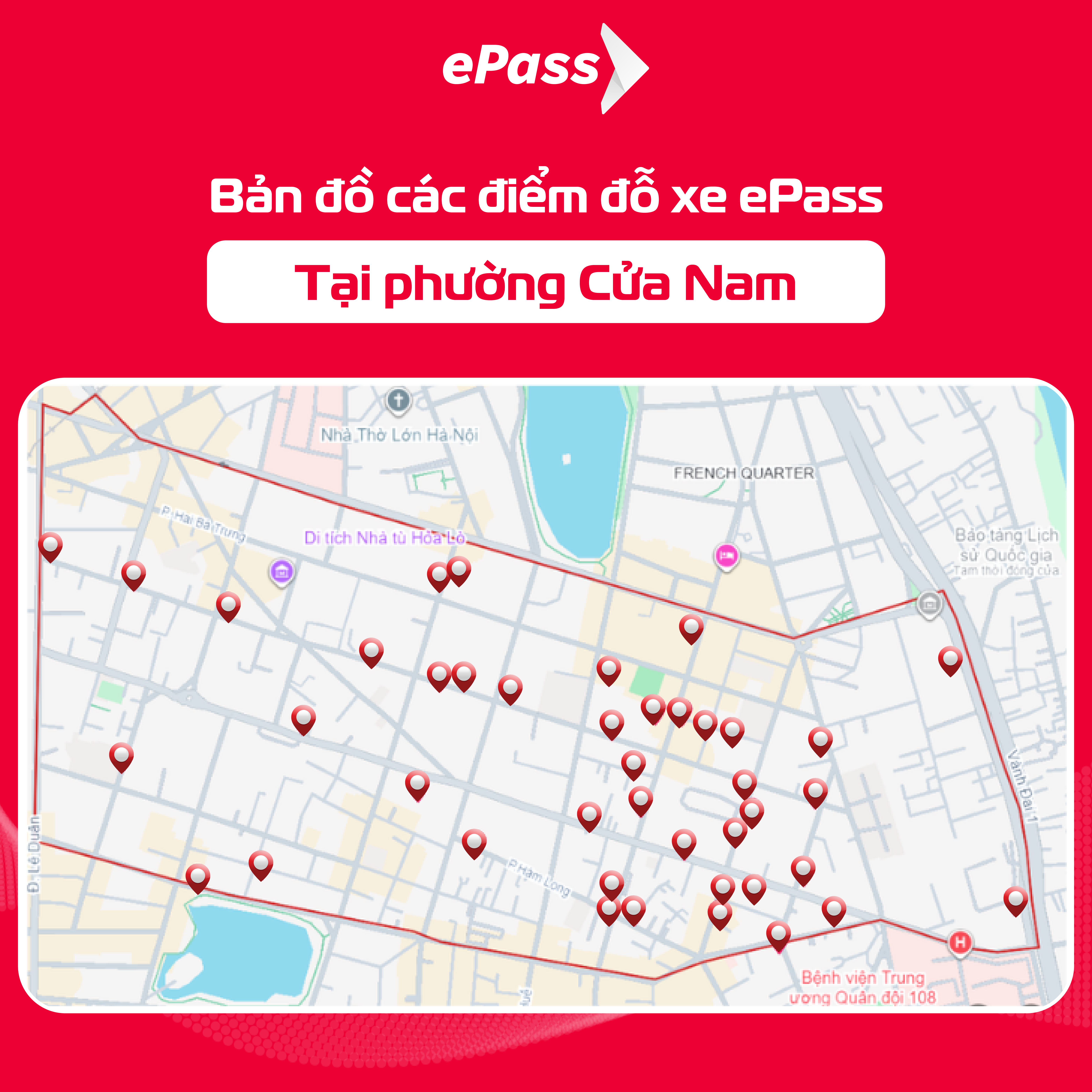 điểm đỗ xe oto Cửa Nam